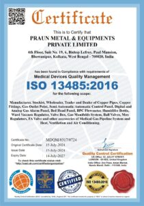 ISO certification