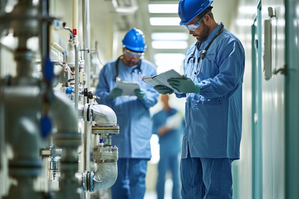 gas supply system in hospital
