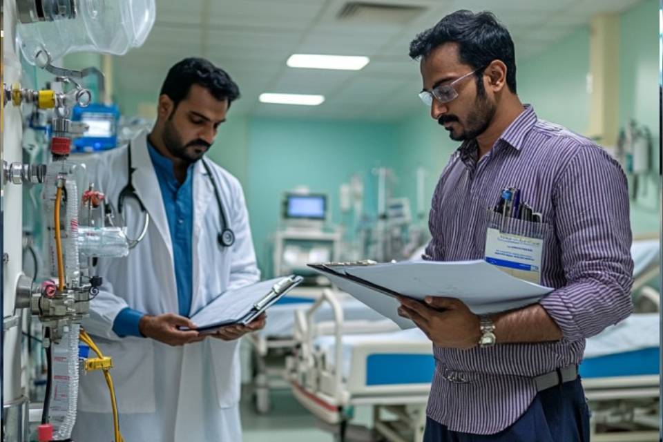 gas supply system in hospital
